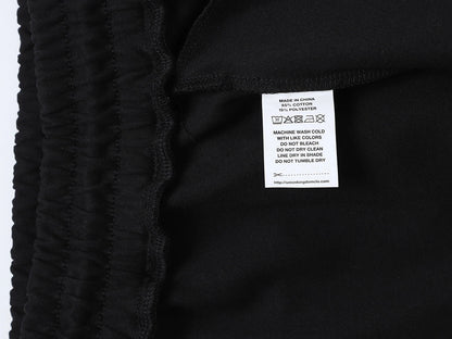 430 GSM LOOSE FIT ' BLACK' PANTS