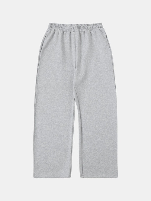 430 GSM LOOSE FIT ' FLOWER GRAY' PANTS