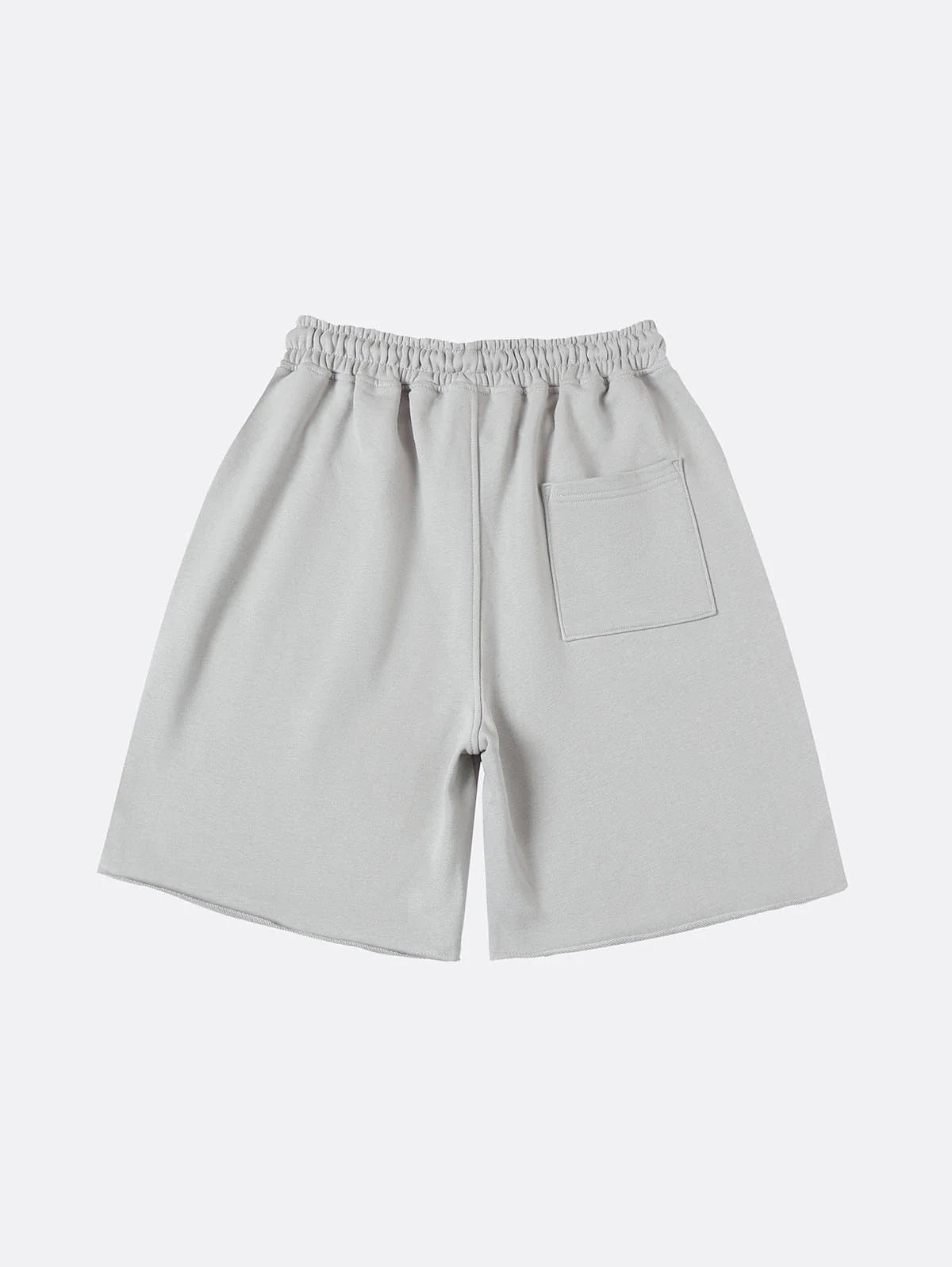 360 GSM CLOUD FEELING 'SILVER GRAY' SHORTS