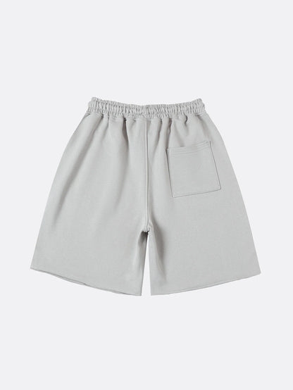 360 GSM CLOUD FEELING 'SILVER GRAY' SHORTS