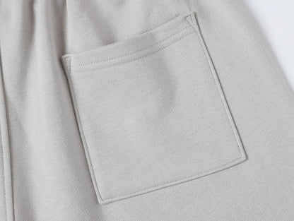 360 GSM CLOUD FEELING 'SILVER GRAY' SHORTS