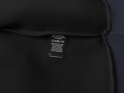 630 GSM BOXY CROPPED FIT QUARTER-ZIP 'STONE COAL' SWEATER