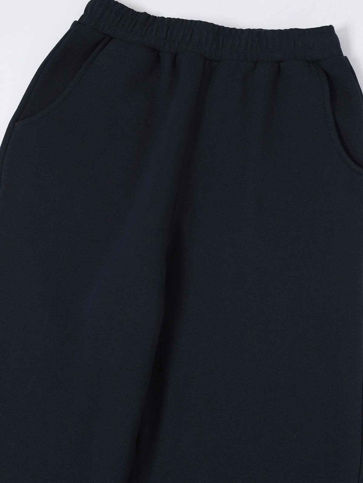 520 GSM COZY BAGGY 'NAVY BLUE' STRAIGHT PANTS