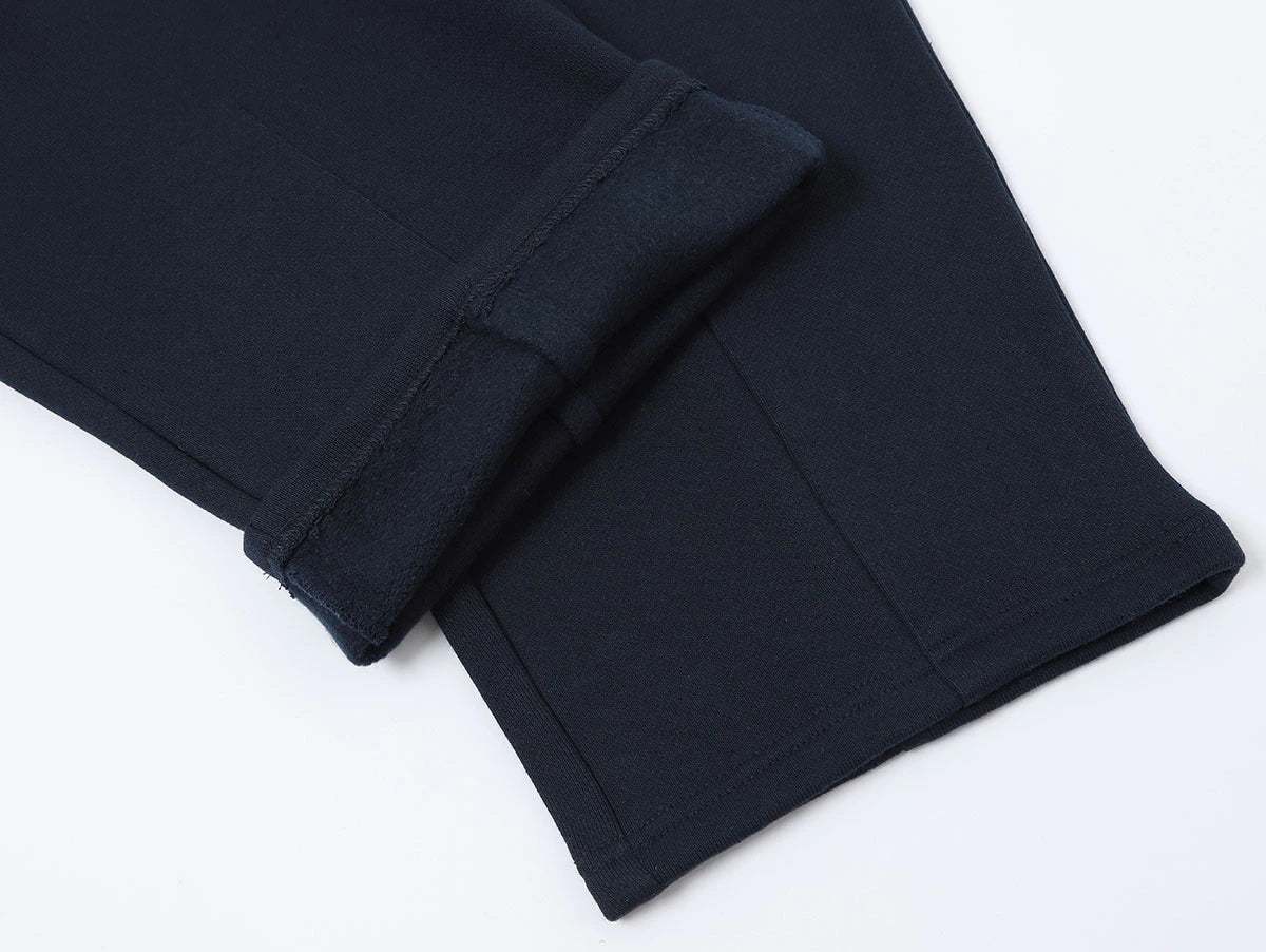 520 GSM COZY BAGGY 'NAVY BLUE' STRAIGHT PANTS