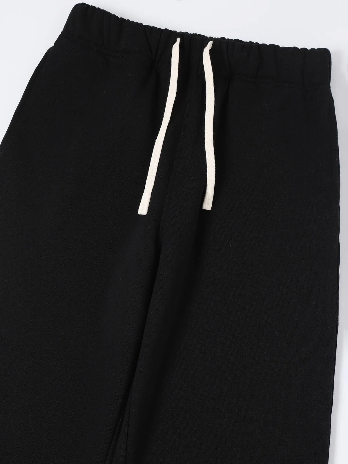 420 GSM STRAIGHT 'BLACK' SWEATPANTS
