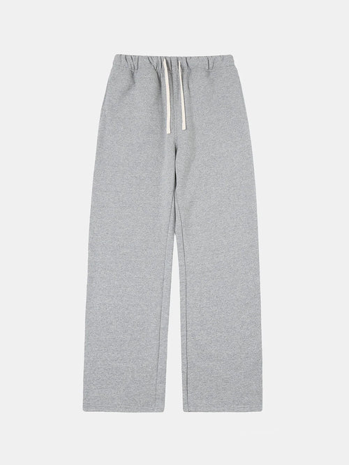 420 GSM STRAIGHT 'FLOWER GRAY' SWEATPANTS