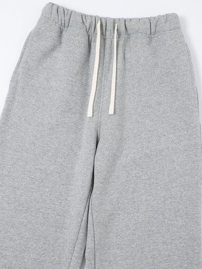 420 GSM STRAIGHT 'FLOWER GRAY' SWEATPANTS
