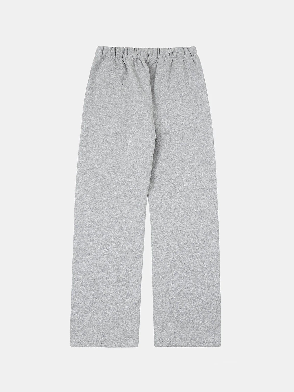 420 GSM STRAIGHT 'FLOWER GRAY' SWEATPANTS