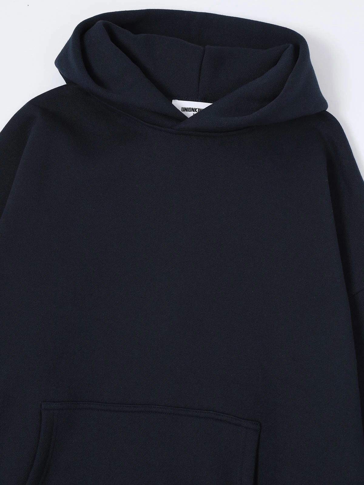 520 GSM BOXY CROPPED FIT 'NAVY BLUE' HOODIE