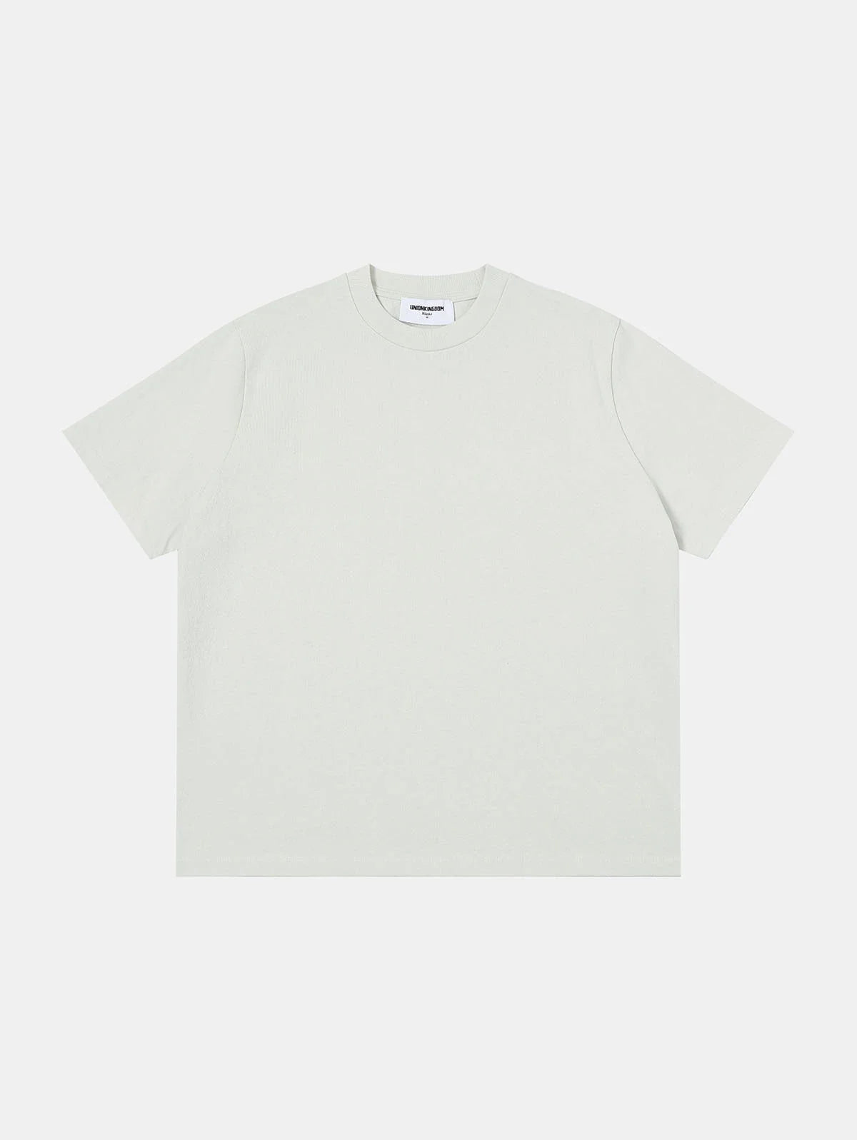 320 GSM BOXY CROPPED 'WASHED OFF WHITE' T-SHIRT