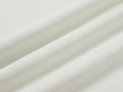 320 GSM BOXY CROPPED 'WASHED OFF WHITE' T-SHIRT
