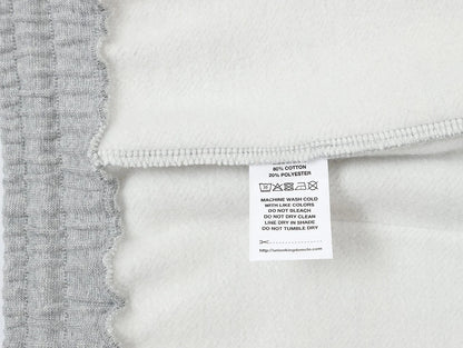 520 GSM COZEY BAGGY 'FLOWER GRAY' SHORTS