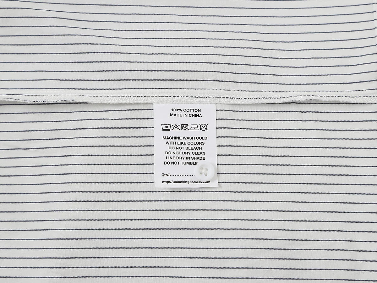 BOXY CROPPED 'WHITE' STRIPED LONG-SLEEVE SHIRT