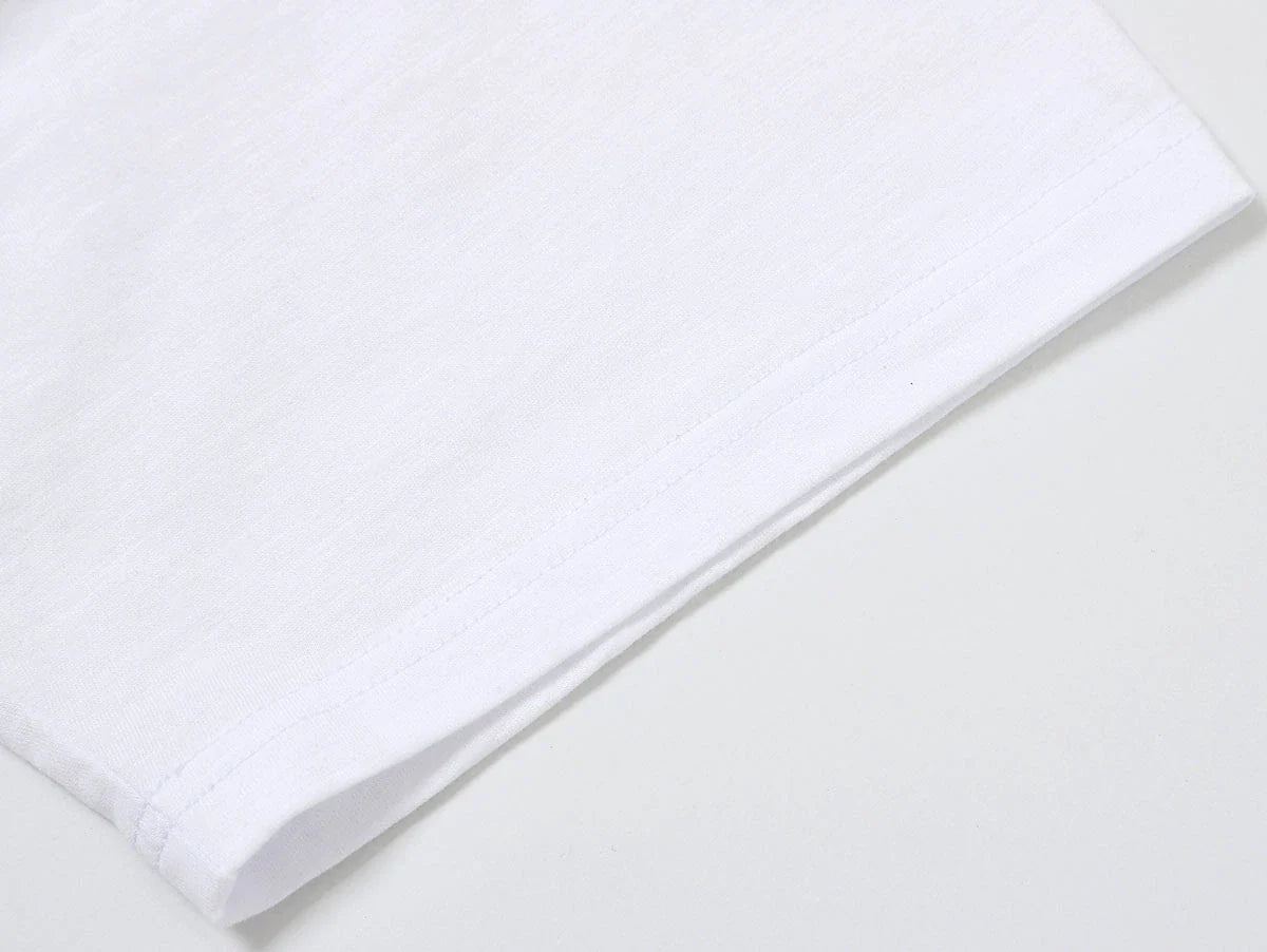 200 GSM RELAXED BOXY FIT 'WHITE' T-SHIRT