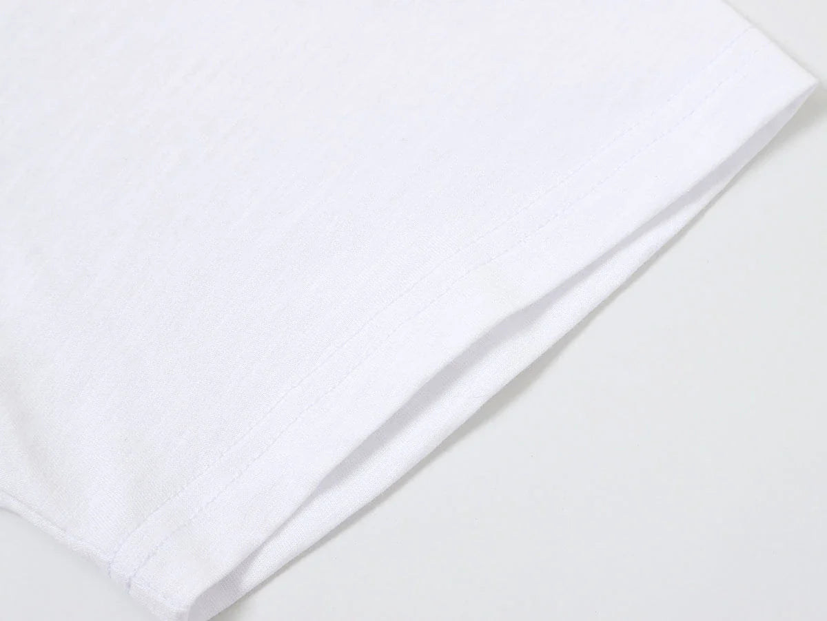 200 GSM REGULAR FIT 'WHITE' T-SHIRT
