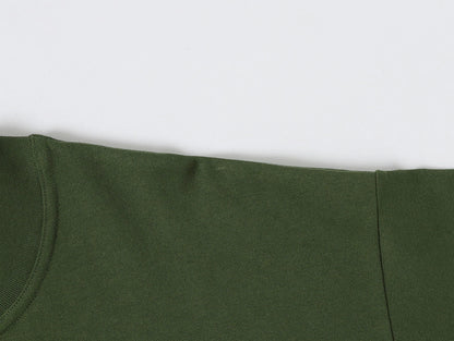 250 GSM LOOSE FIT 'OLIVE' T-SHIRT