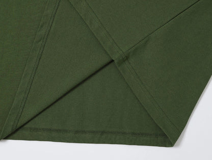 250 GSM LOOSE FIT 'OLIVE' T-SHIRT