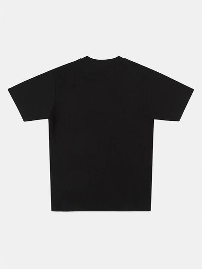250 GSM SLIM FIT 'BLACK' T-SHIRT