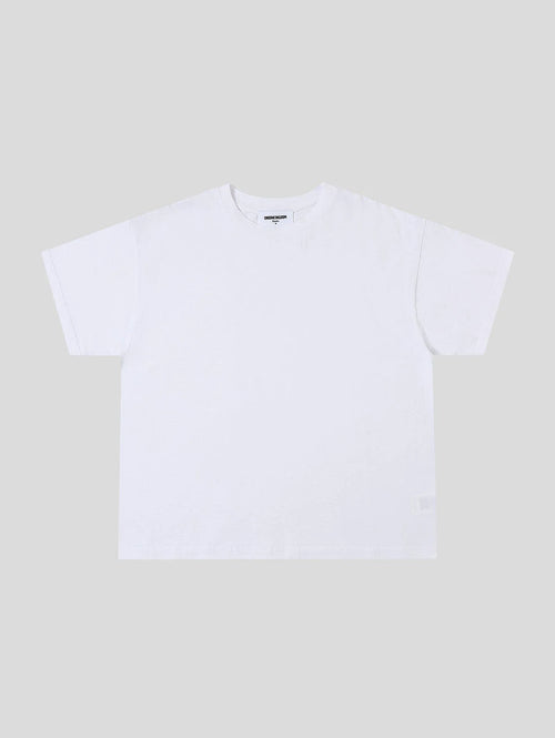 150 GSM RELAXED BOXY FIT 'WHITE' T-SHIRT