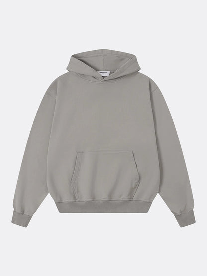 480 GSM TERRY LOOSE FIT 'SMOKE' HOODIE