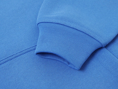 480 GSM TERRY LOOSE FIT 'BRIGHT BLUE' HOODIE