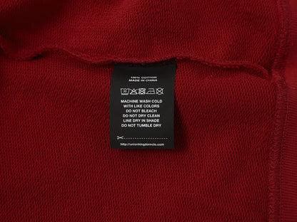 480 GSM TERRY LOOSE FIT 'BURGUNDY' HOODIE