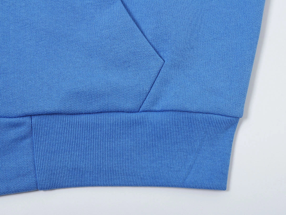 480 GSM TERRY BOX 'BRIGHT BLUE' ZIP-UP HOODIE