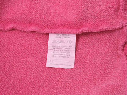 480 GSM BOXY CROPPED FIT 'WASHED PINK' ZIP-UP HOODIE