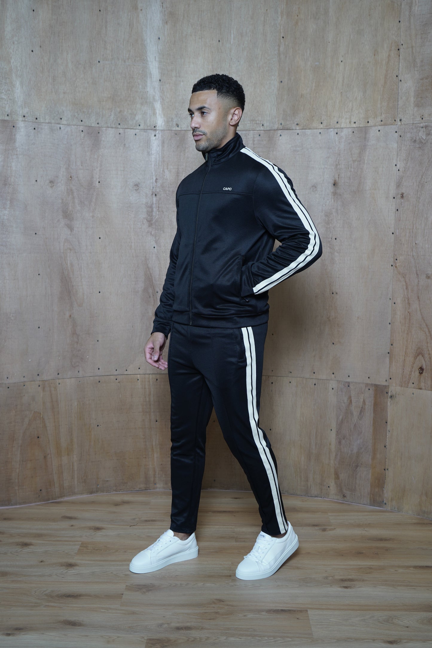 Capo Tape Track Pant - Black