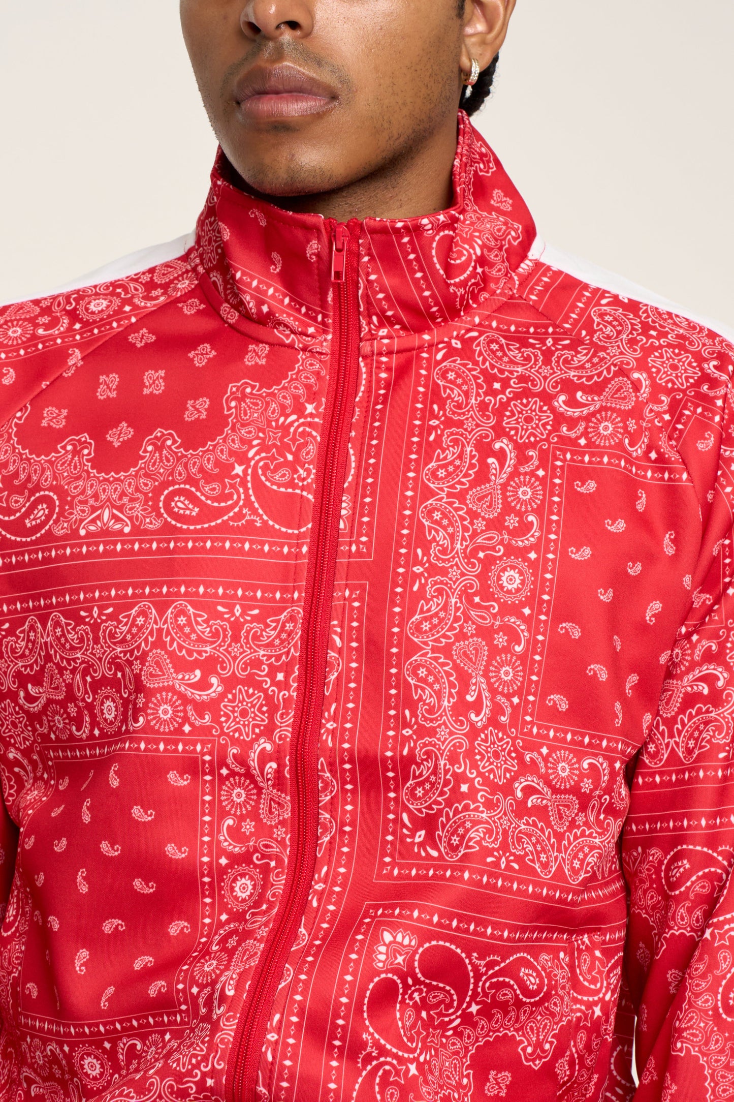 Accented Bandana Track Suit