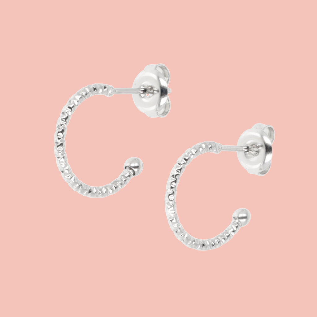 Sparkle Hoop Earrings