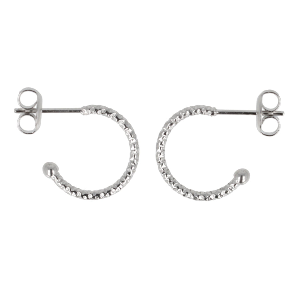 Sparkle Hoop Earrings