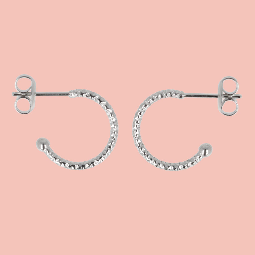 Sparkle Hoop Earrings