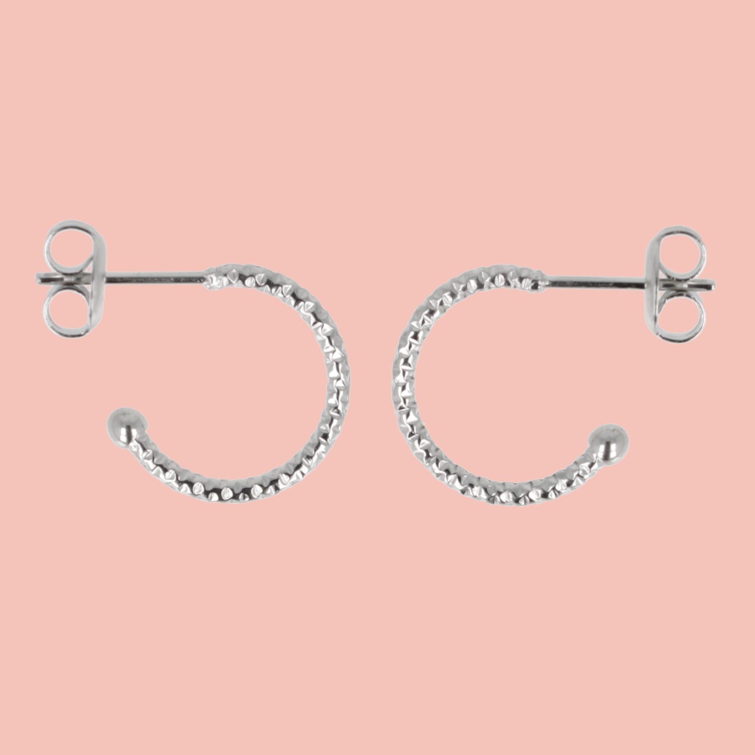 Sparkle Hoop Earrings