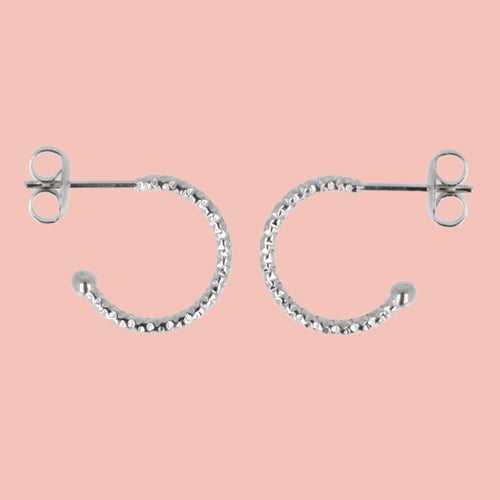 Sparkle Hoop Earrings