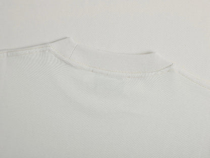 250 GSM LOOSE FIT 'SILVER WHITE' T-SHIRT