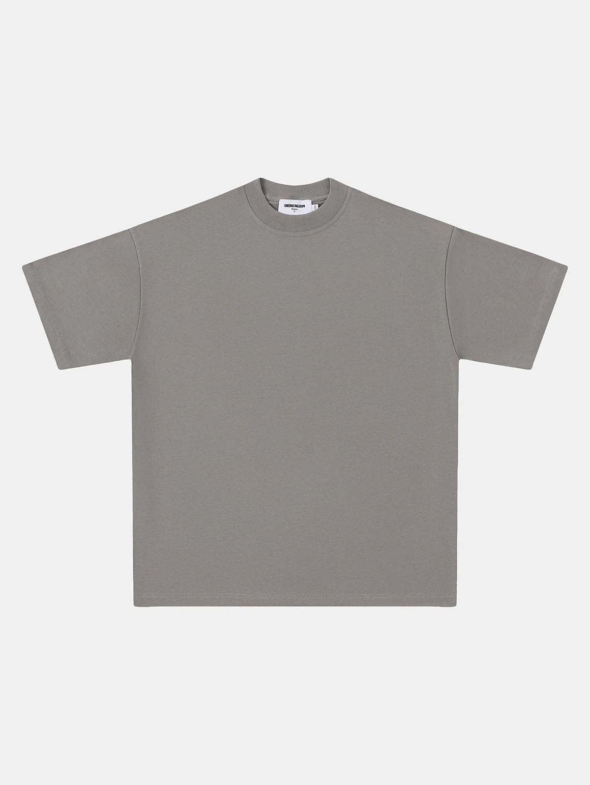 250 GSM LOOSE FIT 'SMOKE GRAY' T-SHIRT