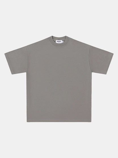 250 GSM LOOSE FIT 'SMOKE GRAY' T-SHIRT