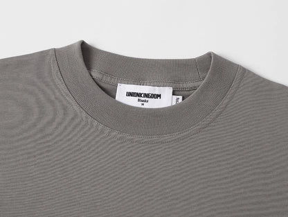 250 GSM LOOSE FIT 'SMOKE GRAY' T-SHIRT