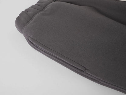 360 GSM NORMAL FIT STRAIGHT 'FOG GRAY' PANTS