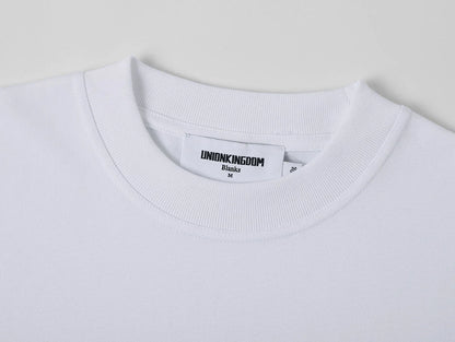 220 GSM LOOSE FIT 'WHITE' T-SHIRT