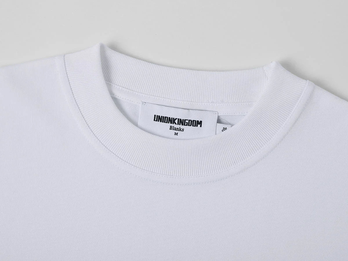 320 GSM LOOSE FIT 'WHITE T-SHIRT