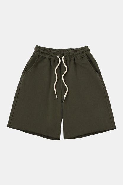 360 GSM CLOUD FEELING 'OLIVE' SHORTS