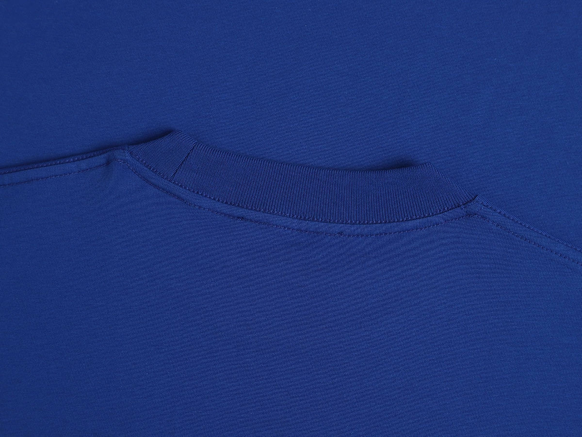 320 GSM LOOSE FIT 'CHEMICAL BLUE' T-SHIRT