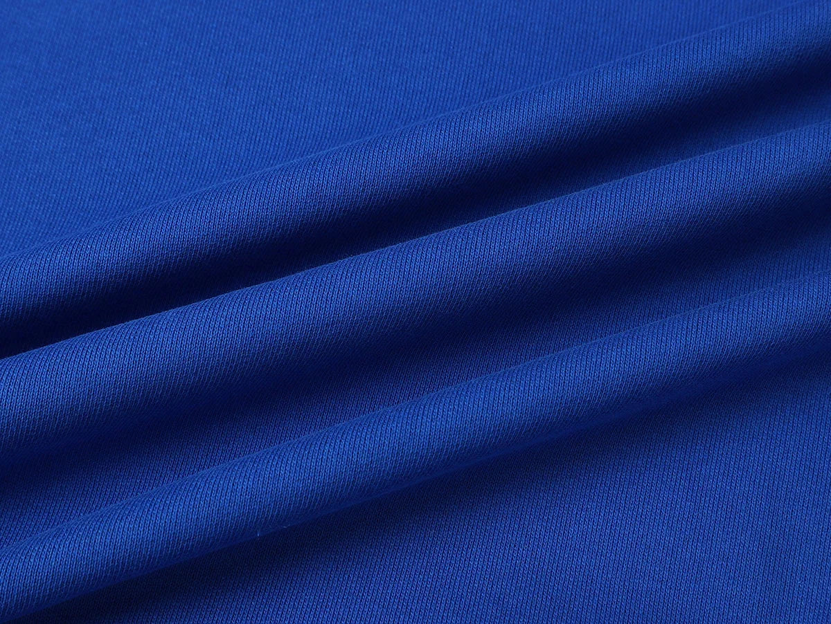 480 GSM LOOSE FIT 'CHEMICAL BLUE' HOODIE