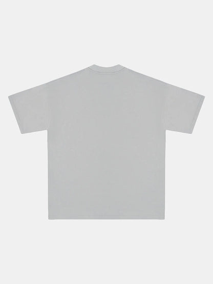 280 GSM LOOSE FIT 'ARCTIC GRAY' T-SHIRT