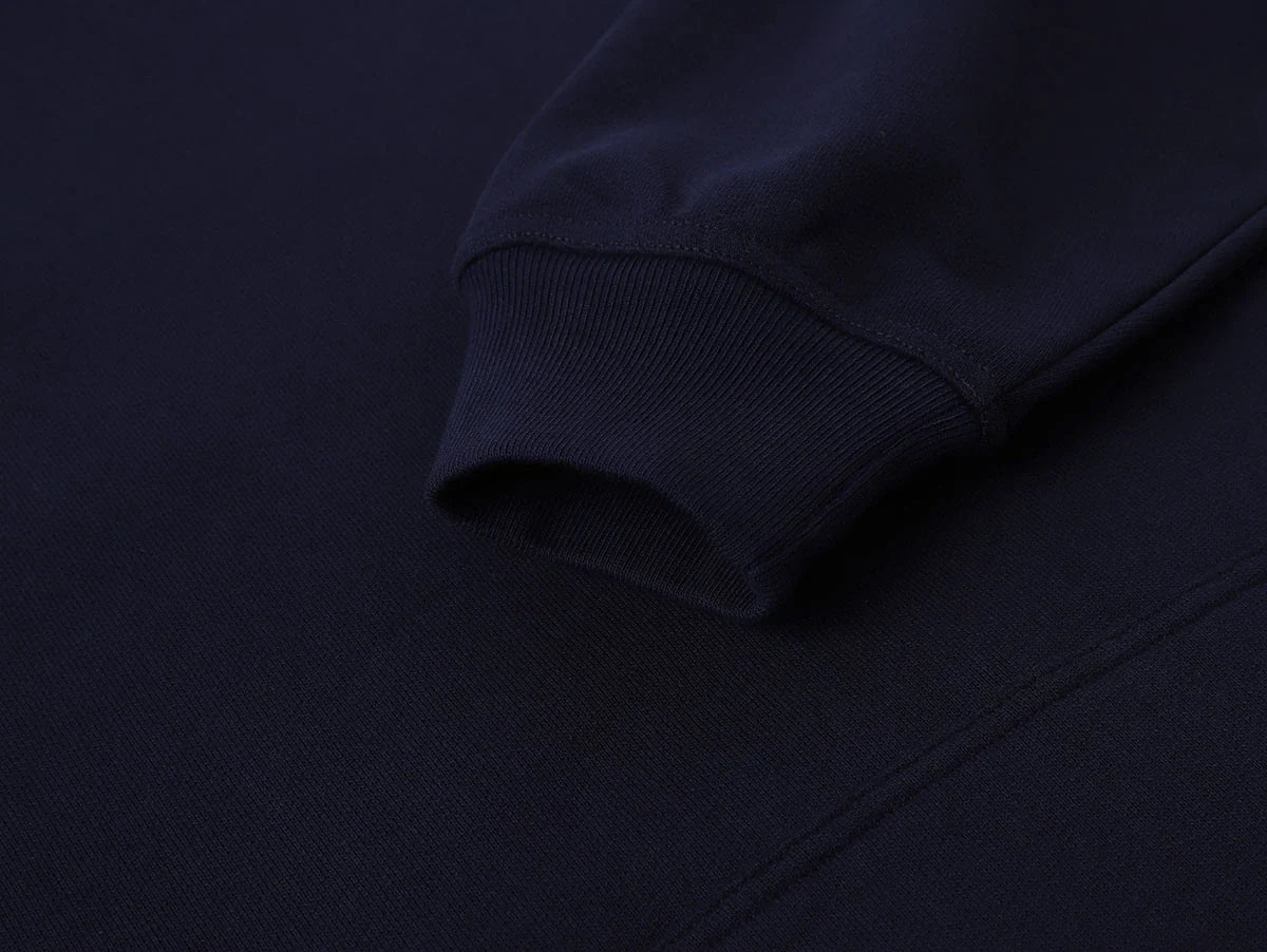 480 GSM TERRY LOOSE FIT 'NAVY BLUE' HOODIE