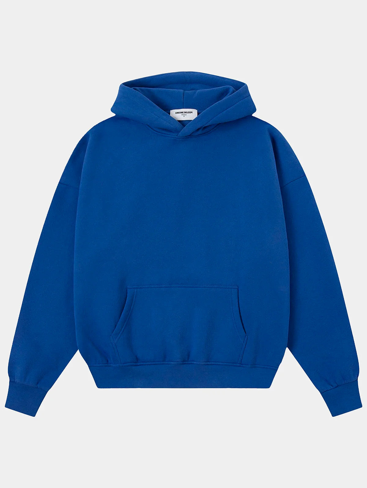 360 GSM CROPPED FIT 'CHEMICAL BLUE' HOODIE