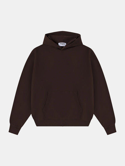 480 GSM TERRY LOOSE FIT 'COFFEE' HOODIE