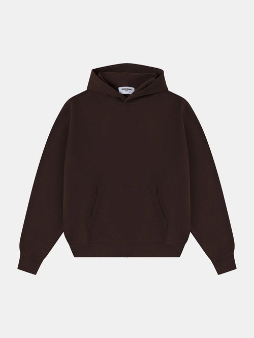 480 GSM TERRY LOOSE FIT 'COFFEE' HOODIE